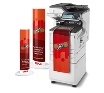 Multif. laser A3 color fax OKI MC883dnct [5]