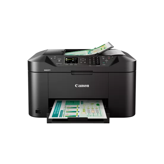 Multifunctional inkjet color Canon MAXIFY MB2150, Format A4, Fax, Retea, Wi-Fi, duplex [2]