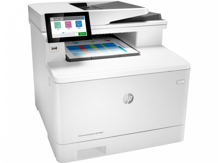 Multifunctional HP Color LaserJet Enterprise MFP M480f, Laser, Color, 600 x 600 dpi, A4, Ethernet, USB [2]
