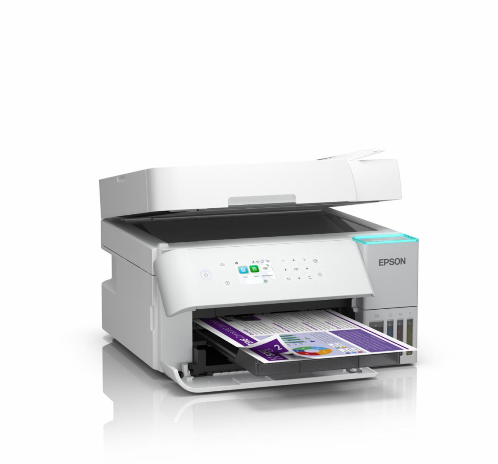 Multifunctional inkjet EPSON EcoTank L6376, CISS, format A4, Color, Duplex, USB + LAN + Wi-Fi [4]