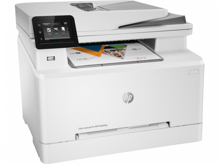 HP LaserJet Pro MFP M283fdw, Cu laser, Imprimare color, 600 x 600 DPI, A4, Copiere, Scanare, Fax, Imprimare, Wi-Fi, Ethernet, USB, Retea. [3]