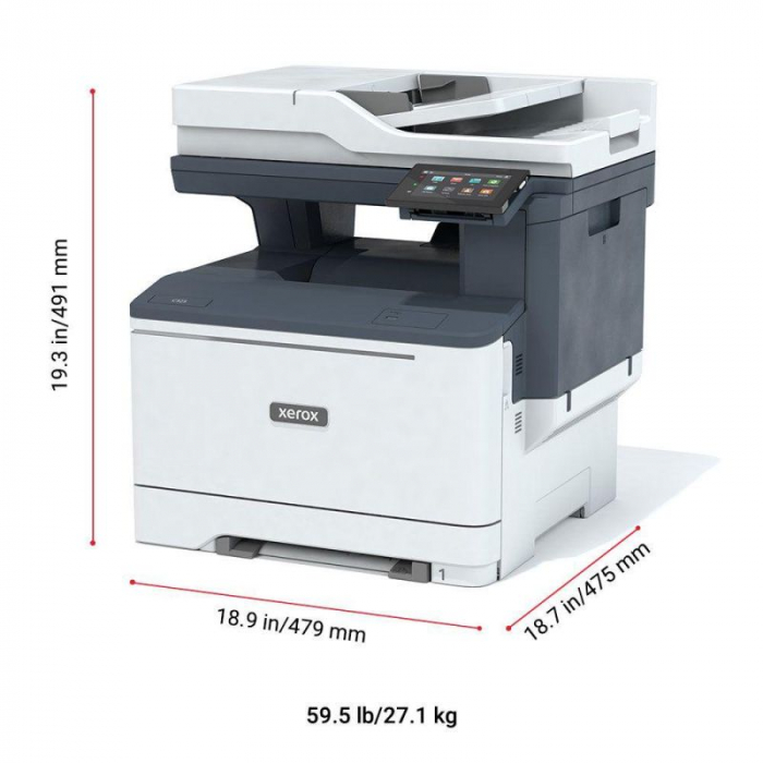 Multifunctionala Xerox C325V_DNI, Laser, Color, A4, Duplex, DADF, USB, Retea, WI-FI, 33ppm [3]