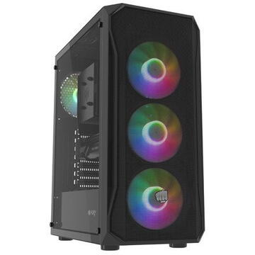 Carcasa PC Gaming Natec Fury Shobo SH4F RGB Midi Tower neagra (NFO-2154) - NATEC [2]