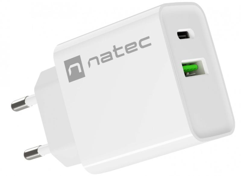 Incarcator de retea USB Natec Ribera 20W alb (NUC-2061) - NATEC [2]