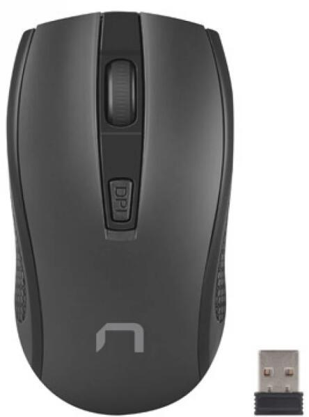 Mouse optic wireless NATEC Jay 2, 1600 DPI, Negru [2]