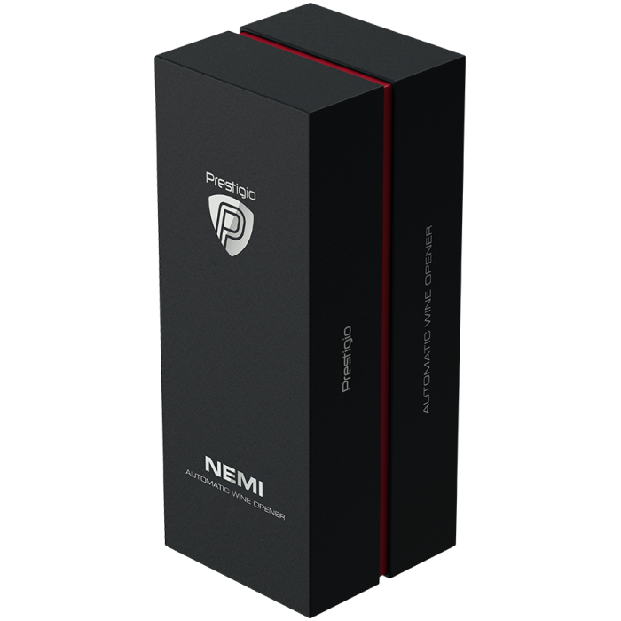 Nemi, Electric wine opener, aerator, vacuum preserver, Silver color [6]