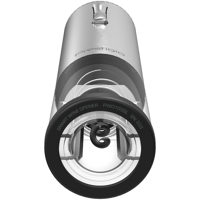 Nemi, Electric wine opener, aerator, vacuum preserver, Silver color [5]
