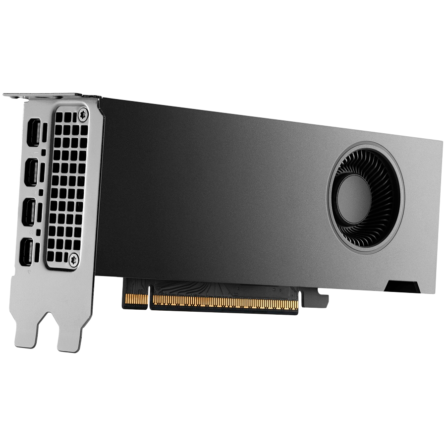 NVIDIA RTX 4000 PRO Blackwell PCI-Express x16 Gen 5.0, 11.2 x 24.1 cm, L FMHL Single Slot, 24 GB GDDR7 ECC 192-bit, 672 GB/s, 140W, LOW PROFILE [2]