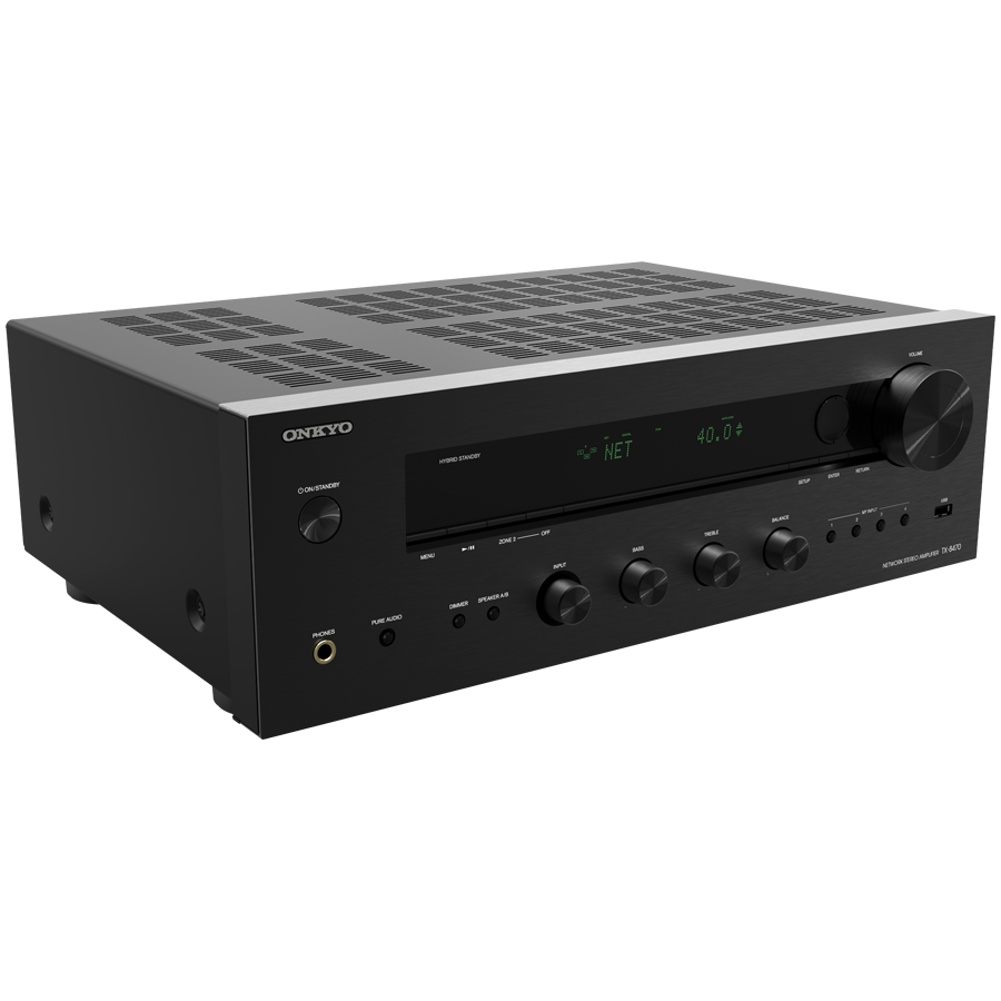 Onkyo TX-8470 Hi-Fi Network Stereo Receiver, Black [2]