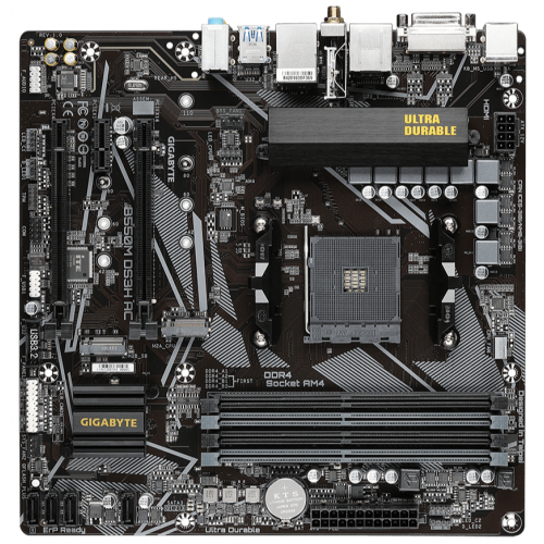 Placa de baza Gigabyte B550M DS3H AC, AMD B550, Socket AM4, mATX [4]