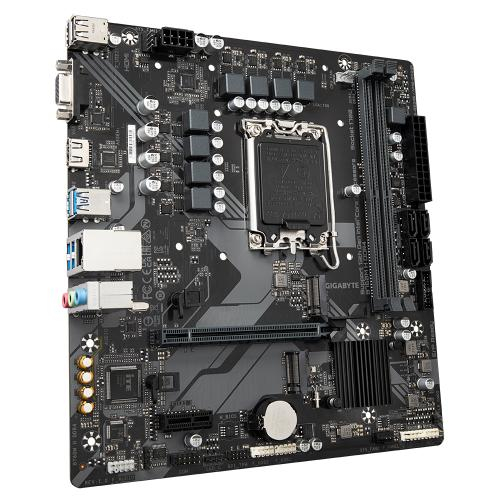 Placa de baza Gigabyte B760M H DDR4, Intel B760, Socket 1700, mATX [4]