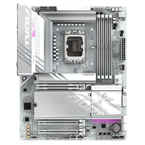 Placa de baza Gigabyte B860 AORUS ELITE WIFI7 ICE, Intel B860, Socket 1851, ATX [4]