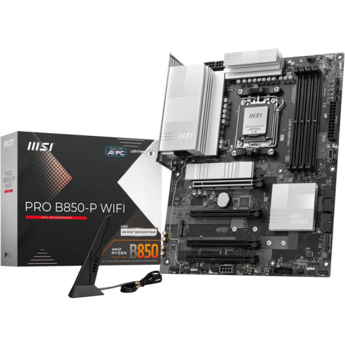 Placa de baza MSI PRO B850-P WIFI, AMD B850, Socket AM5, ATX [1]
