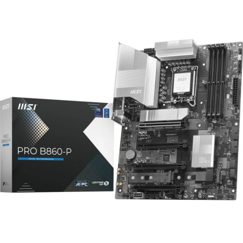 Placa de baza MSI PRO B860-P, Intel B860, Socket 1851, ATX [1]