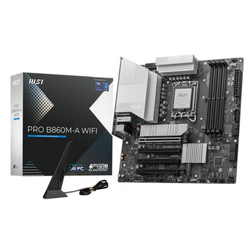 Placa de baza MSI PRO B860M-A WIFI, Intel B860, Socket 1851, mATX [1]