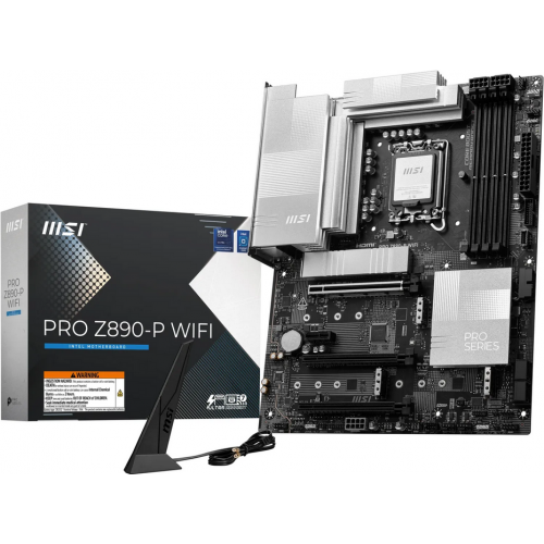 Placa de baza MSI PRO Z890-P WIFI, Intel Z890, Socket 1851, ATX [1]