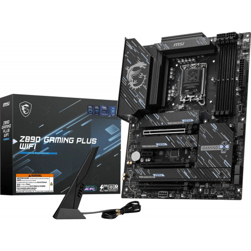 Placa de baza MSI Z890 GAMING PLUS WIFI, AMD Z890, Socket 1851, ATX [1]