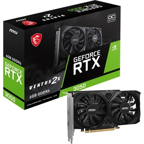 Placa video MSI nVidia GeForce RTX 3050 VENTUS 2X E OC 6GB, GDDR6, 96bit [1]