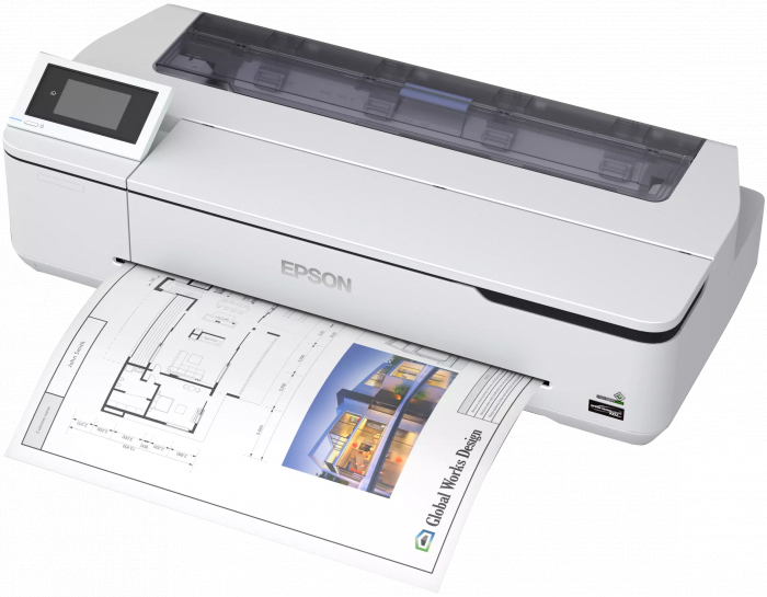Plotter Epson SureColor SC-T2100, 24", Inkjet, Color, A1, Wi-Fi/USB/Ethernet, 4 culori, 2400x1200 DPI, 43 ppm. [3]