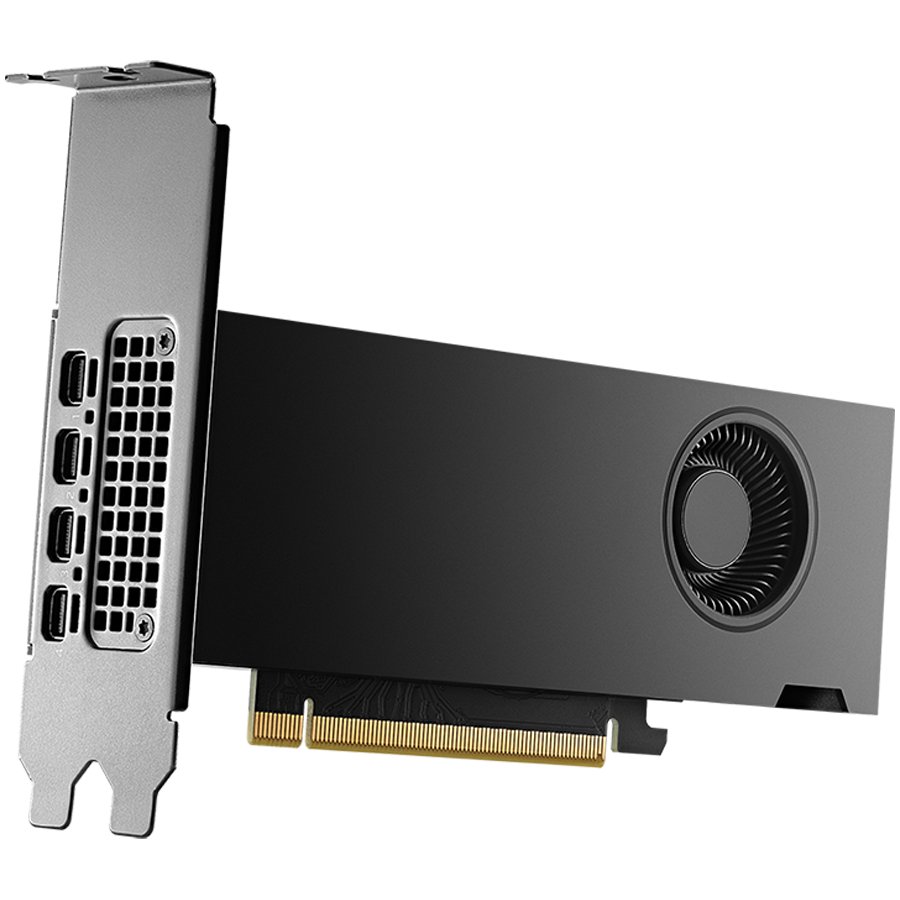 PNY NVIDIA 2000 Ada 16GB LowProfile OEM Version PCI-Express x16 Gen 4.0, Dual Slot, 16 GB GDDR6 ECC 128-bit,HDCP 2.2 and HDMI 2.0 support with opt. Adapter 4x Mini DP 1.4a 1x LP bracket [2]