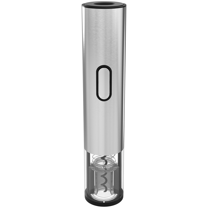 Prestigio Garda, smart wine opener, simple operation with 2 buttons, aerator, vacuum stopper preserver, foil cutter, opens up to 50 bottles wihout recharging, premium design, 500mAh battery, Dimension [2]