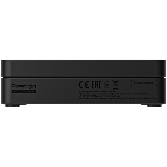 Prestigio Solutions Digital Media Player PSMPC100, Intel N100/N150, 8GB+256GB, Windows 11 Pro Trial [3]