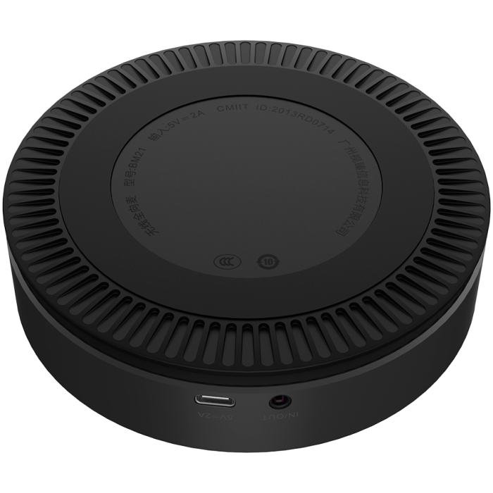 Prestigio Solutions Video Conferencing Speakerphone Alpha: 5W, 6 mic, 5m (Radius), Wireless charging, Connection via USB Type-C, AUX or BT4.2+EDR [2]