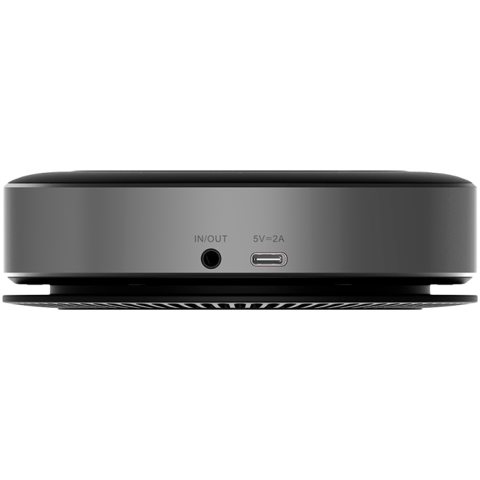 Prestigio Solutions Video Conferencing Speakerphone Alpha: 5W, 6 mic, 5m (Radius), Wireless charging, Connection via USB Type-C, AUX or BT4.2+EDR [4]