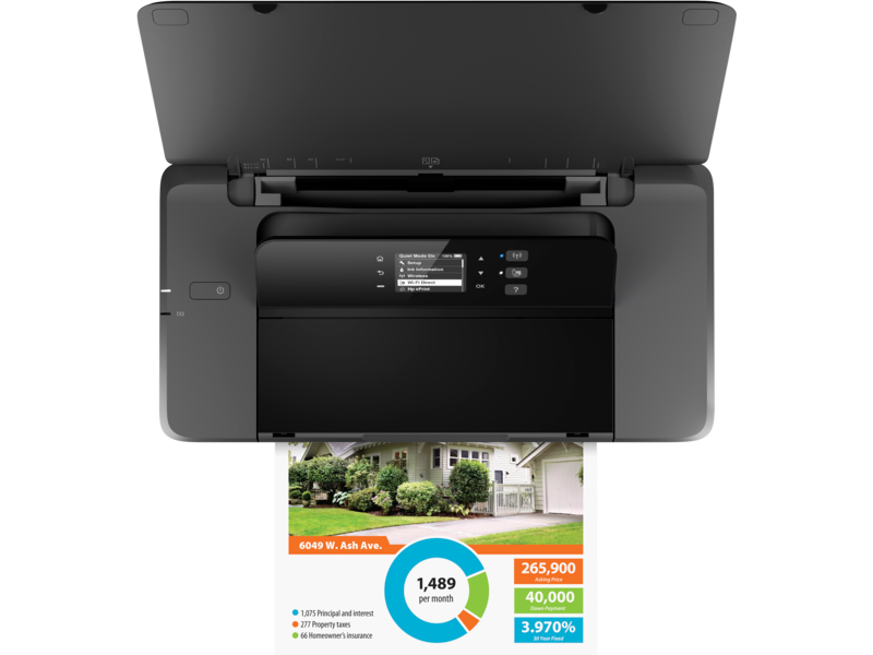 Imprimanta HP OfficeJet 200 Mobile All-in-One, InkJet, Color, A4, Wi-Fi, 10ppm, Portabila [5]