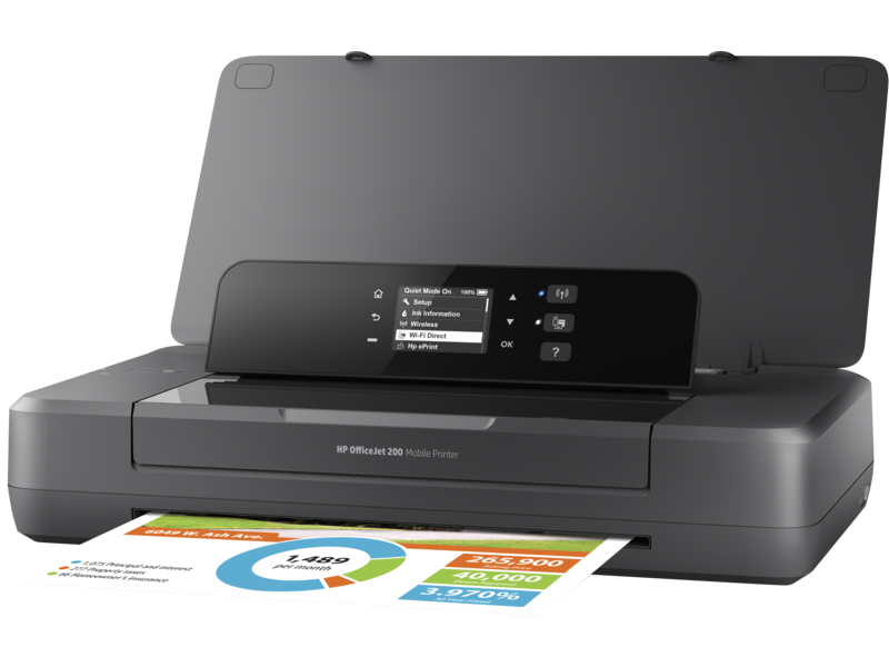 Imprimanta HP OfficeJet 200 Mobile All-in-One, InkJet, Color, A4, Wi-Fi, 10ppm, Portabila [3]