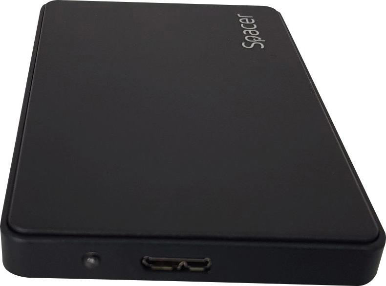 Rack ext. HDD/SSD 2.5" Spacer USB 3.0 negru [3]