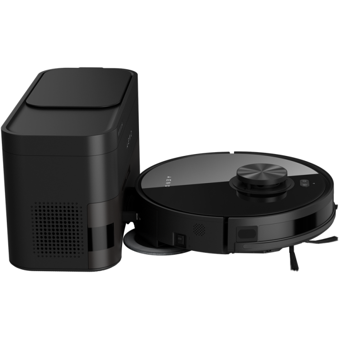 Robot Cleaner w/Dust Collector, black, 2in1 and dust tank, 4000pa, 3200mAh battery [3]