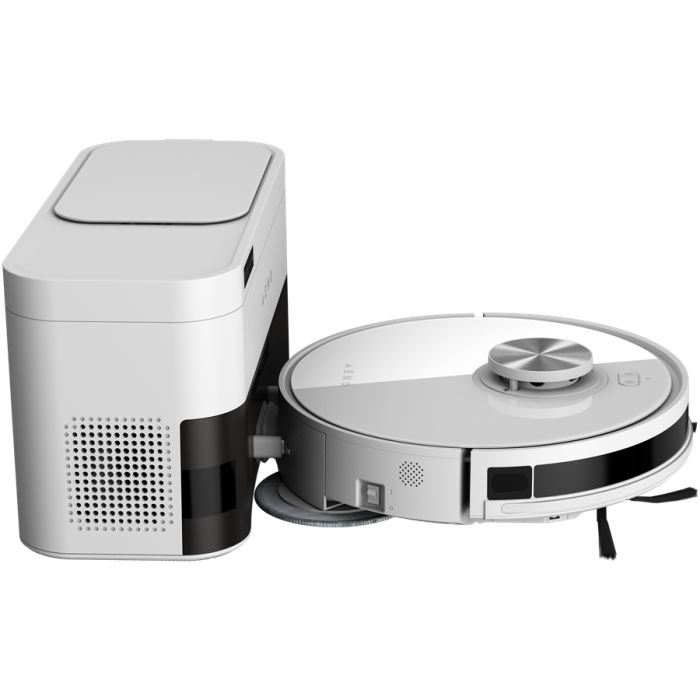 Robot Cleaner w/Dust Collector, white, 2in1 and dust tank, 4000pa, 3200mAh battery [3]