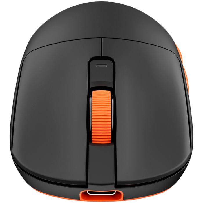 ROYAL KLUDGE M30 Black Orange Gaming Mouse PAW 33111K [4]