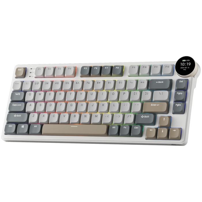 ROYAL KLUDGE RK N80 Pearly Dawn Gaming Keyboard Red switch [2]