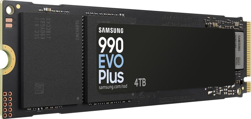 SSD intern SAMSUNG 990 EVO Plus, 4TB, M.2 NVMe, PCIe (MZ-V9E4T0BW) [2]