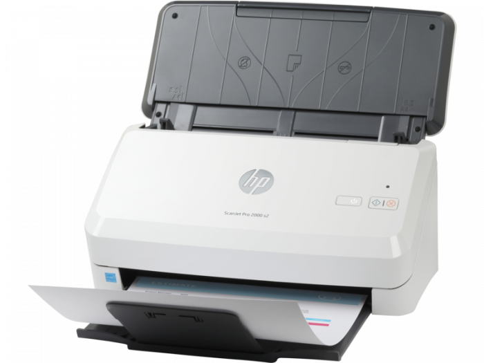 Scaner cu alimentator de coli HP ScanJet Pro 2000 s2, Led, USB, Color, A4 [2]