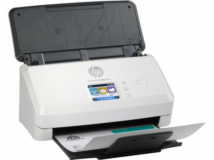Scaner cu alimentator de coli HP ScanJet Pro N4000 snw1, Sheet-feed , ADF, USB, Wi-Fi, Ethernet [3]