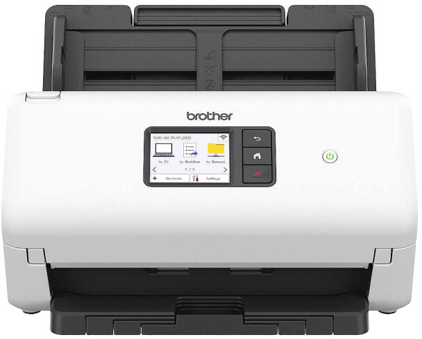 Scanner Brother ADS-4550W A4 Duplex 35 ppm Wi-Fi LAN USB Touchscreen [3]