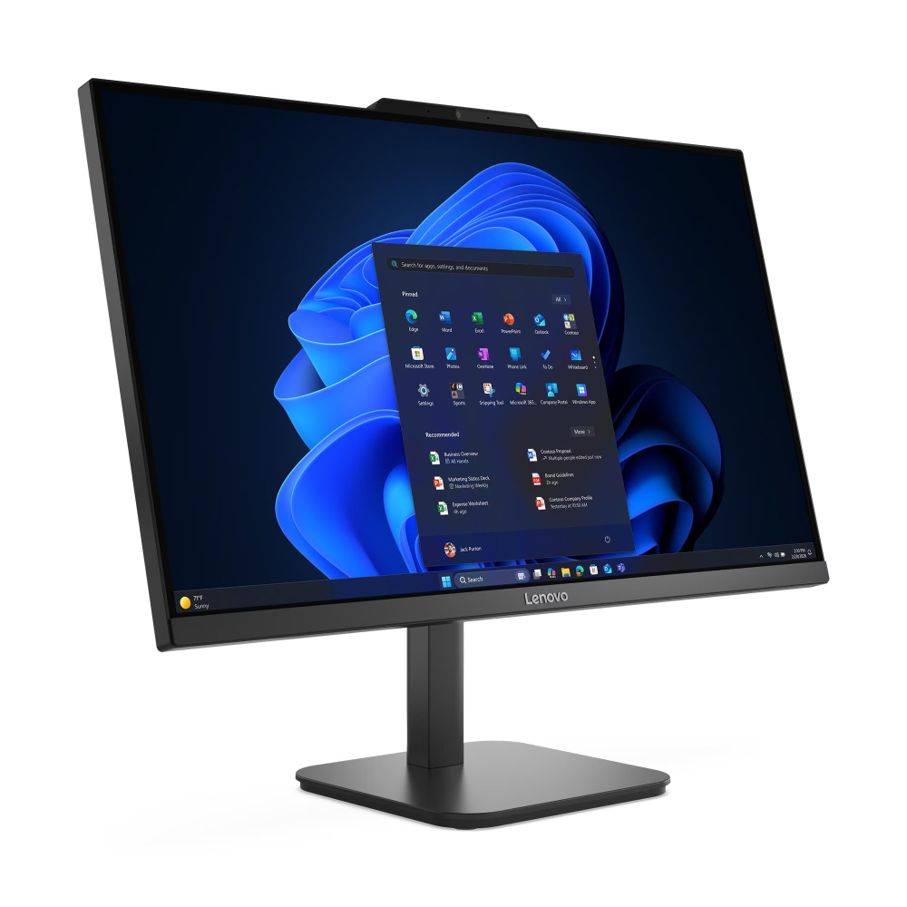 Sistem All-in-One Lenovo ThinkCentre V105 24 23.8" FHD AMD Ryzen 5 16GB RAM 512GB SSD Fara Sistem de Operare - LENOVO [2]