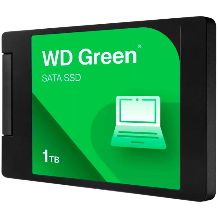 SSD WD Green 1TB SATA, 2.5", 7mm, Read: 545 MBps, powered by SanDisk [2]