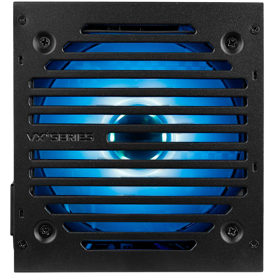 Sursa Aerocool VX Plus Stealth 700 700W neagra iluminare RGB, eficienta 82%, iluminare RGB, single rail (54A) [2]