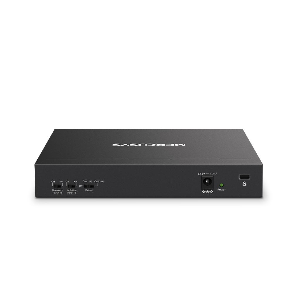 Switch Mercusys MS110P, Fast Ethernet, 10 porturi, PoE [2]