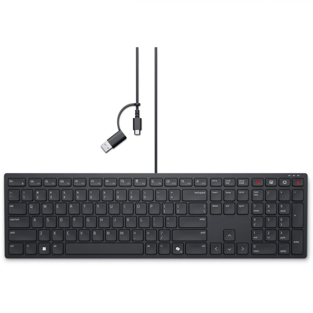 Tastatura DELL KB525C, USB, Negru, US International [5]