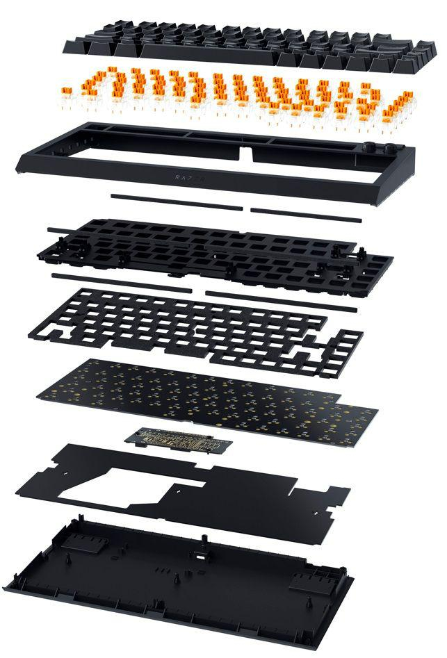 Tastatura Mecanica Gaming Razer BlackWidow V4 75%, RGB, USB, Negru, US [3]