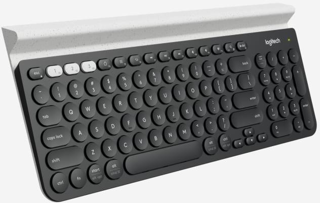 Tastatura wireless Logitech K780 Multi-Device US INT Bluetooth USB Receiver Dark Grey White [3]