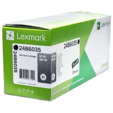 Toner Lexmark 24B6035, Original, Black (Negru), 16k pagini pentru M1145, XM1145 [1]