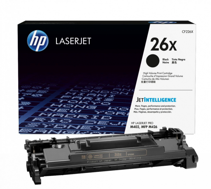 Cartus toner HP 26X Black cap. mare CF226X [2]
