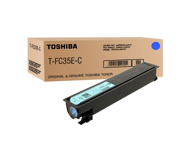 Toner Toshiba T-FC35C, (6AG00001529), Cyan, Original, 21k pagini pentru Toshiba e-Studio 2500C, 3500C, 3510C [1]