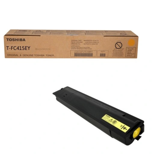 Toner Toshiba T-FC415EY (6AJ00000182), Galben (Yellow), Original, 33.6k pagini pentru Toshiba e-Studio 2515AC, 3015AC, 3515AC, 4515AC, 5015AC [1]